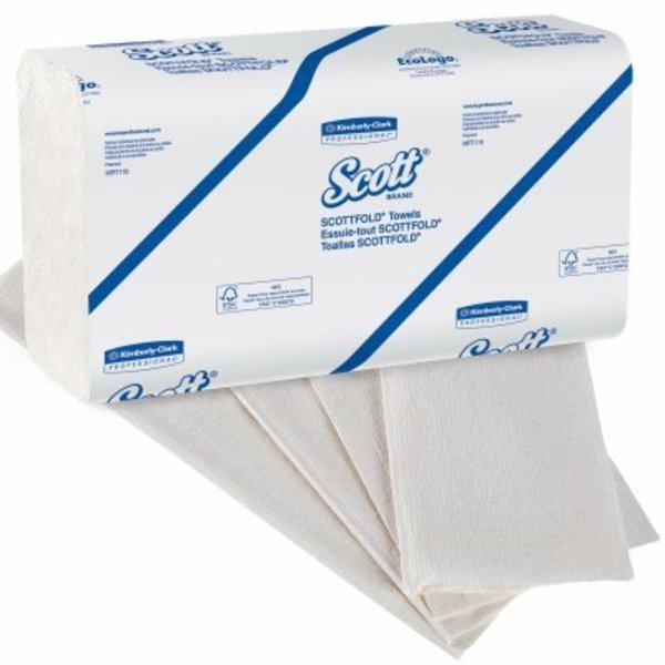 Kimberly-Clark Professional Scottfold Paper Towels, White 1980